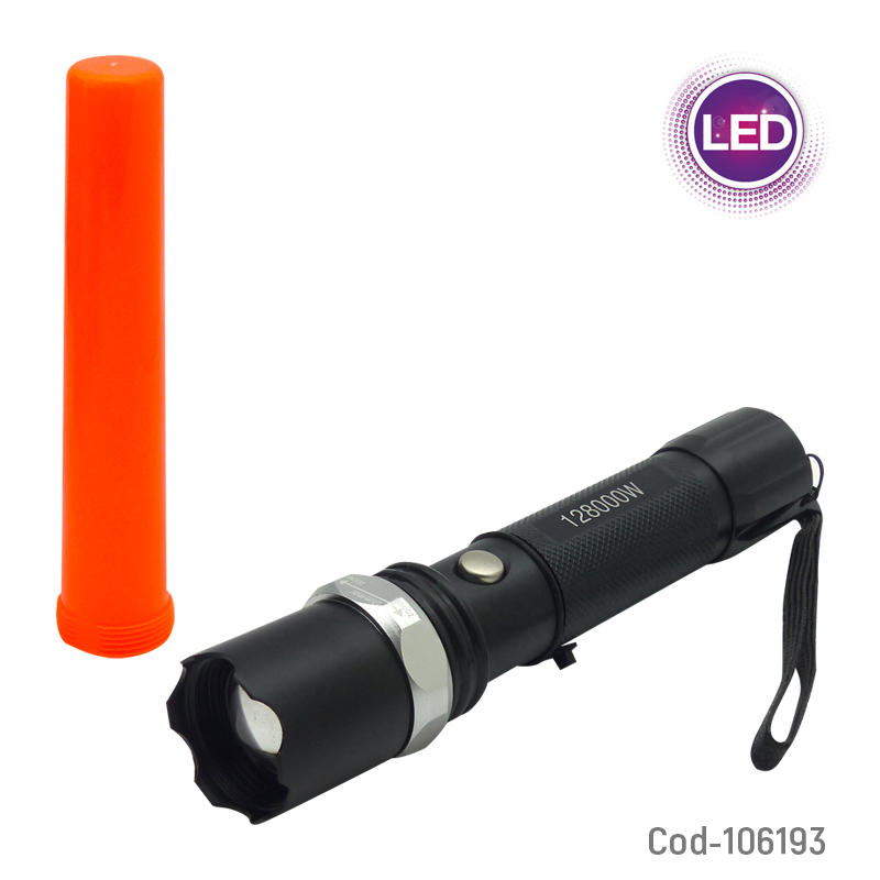 Linterna LED Tactica Metalica